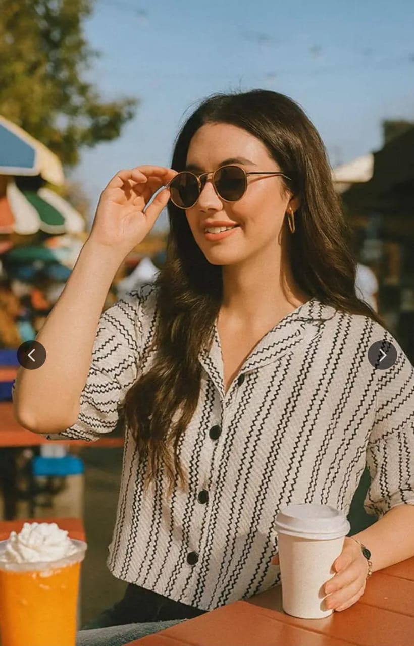 Women’s Mauve Floral Textured Button-Down Shirt