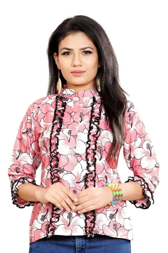 Women’s Floral Printed Top